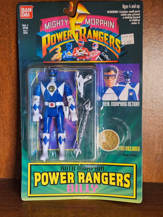 Vintage 1994 Power Rangers "Billy" New in Box