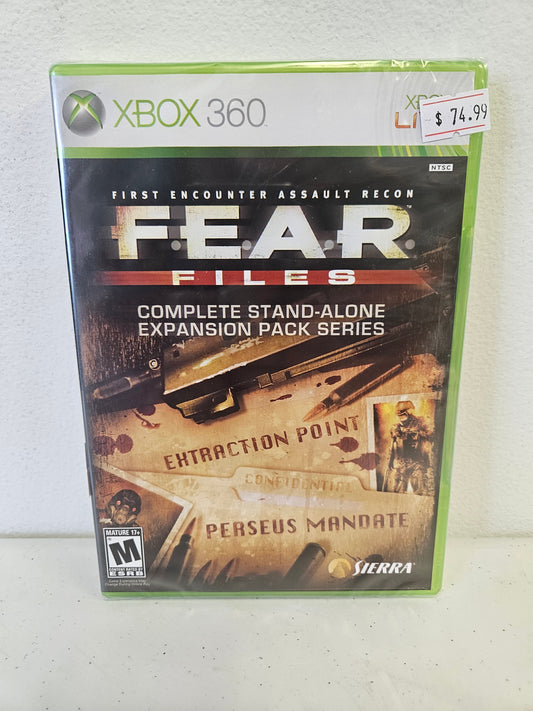 FEAR Files Xbox 360