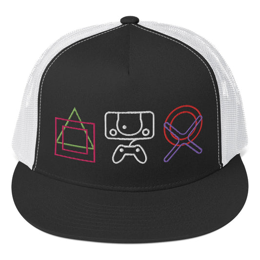 Playstation Style Trucker Cap