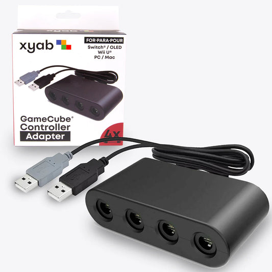 GameCube® Controller Adapter For Nintendo GameCube® / Wii U® / Switch®; PC