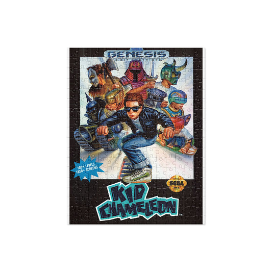 Personalized Vertical Retro Video Game Box Cover Art Jigsaw Puzzle