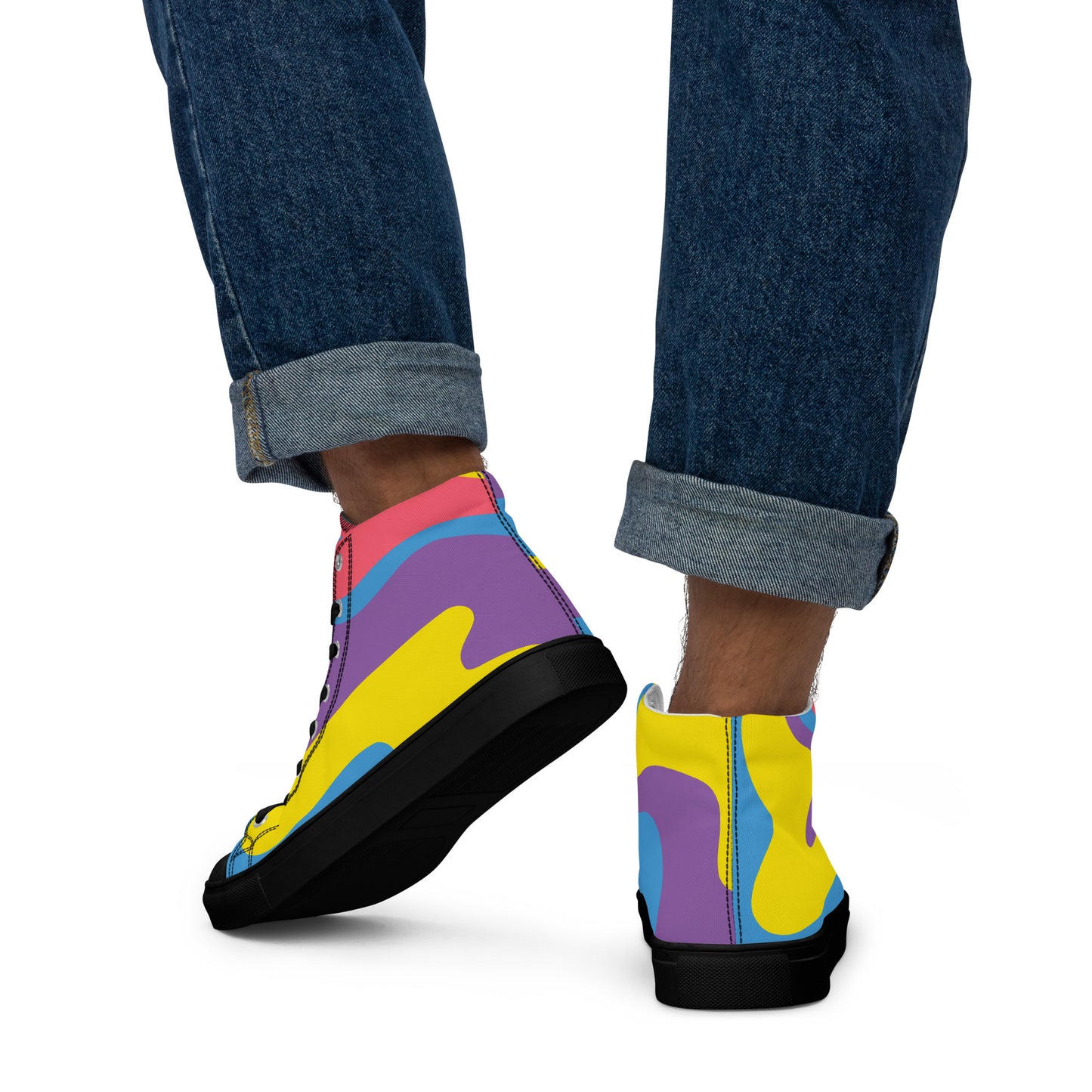 Bel-Air Nick's High Top Canvas Shoes