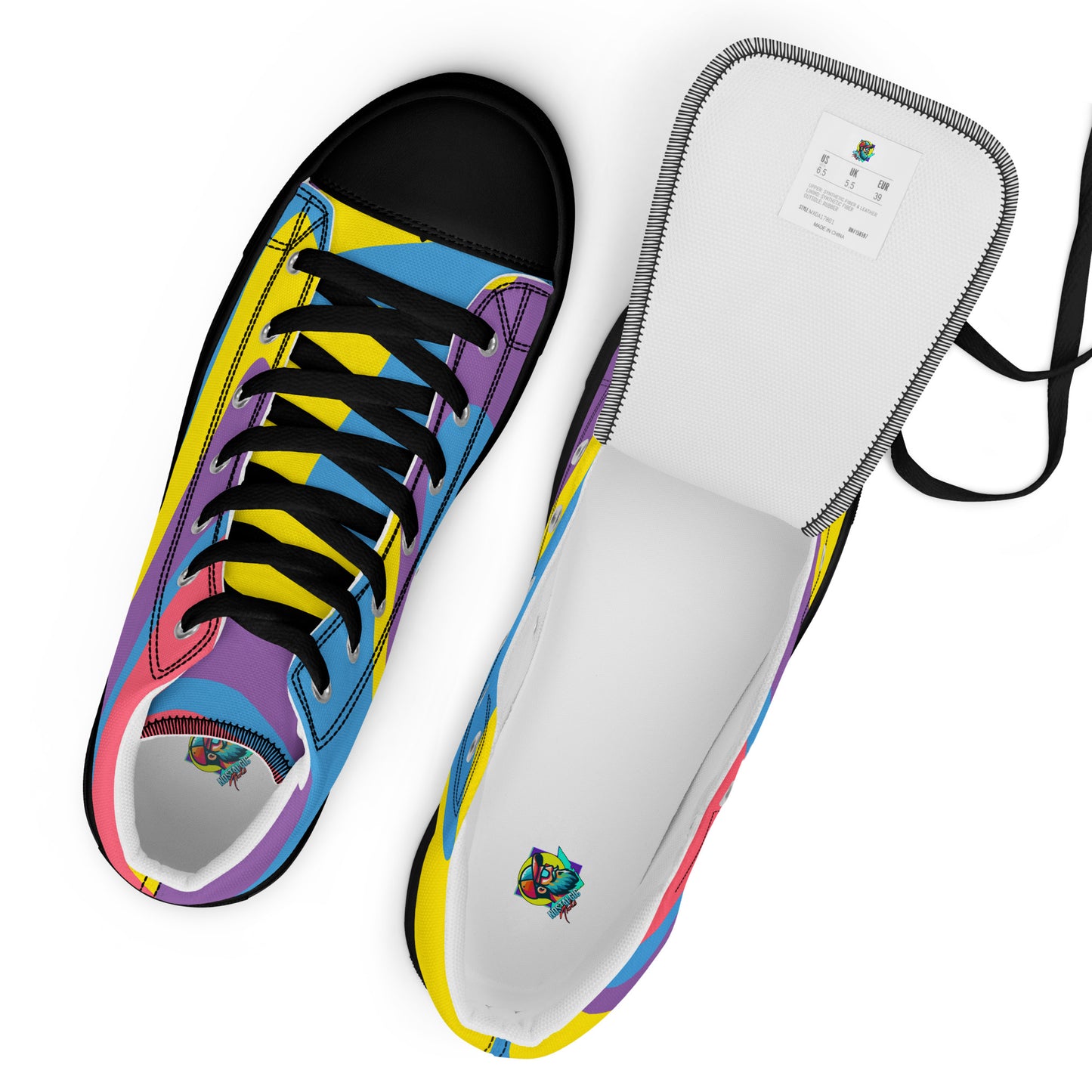 Bel-Air Nick's High Top Canvas Shoes