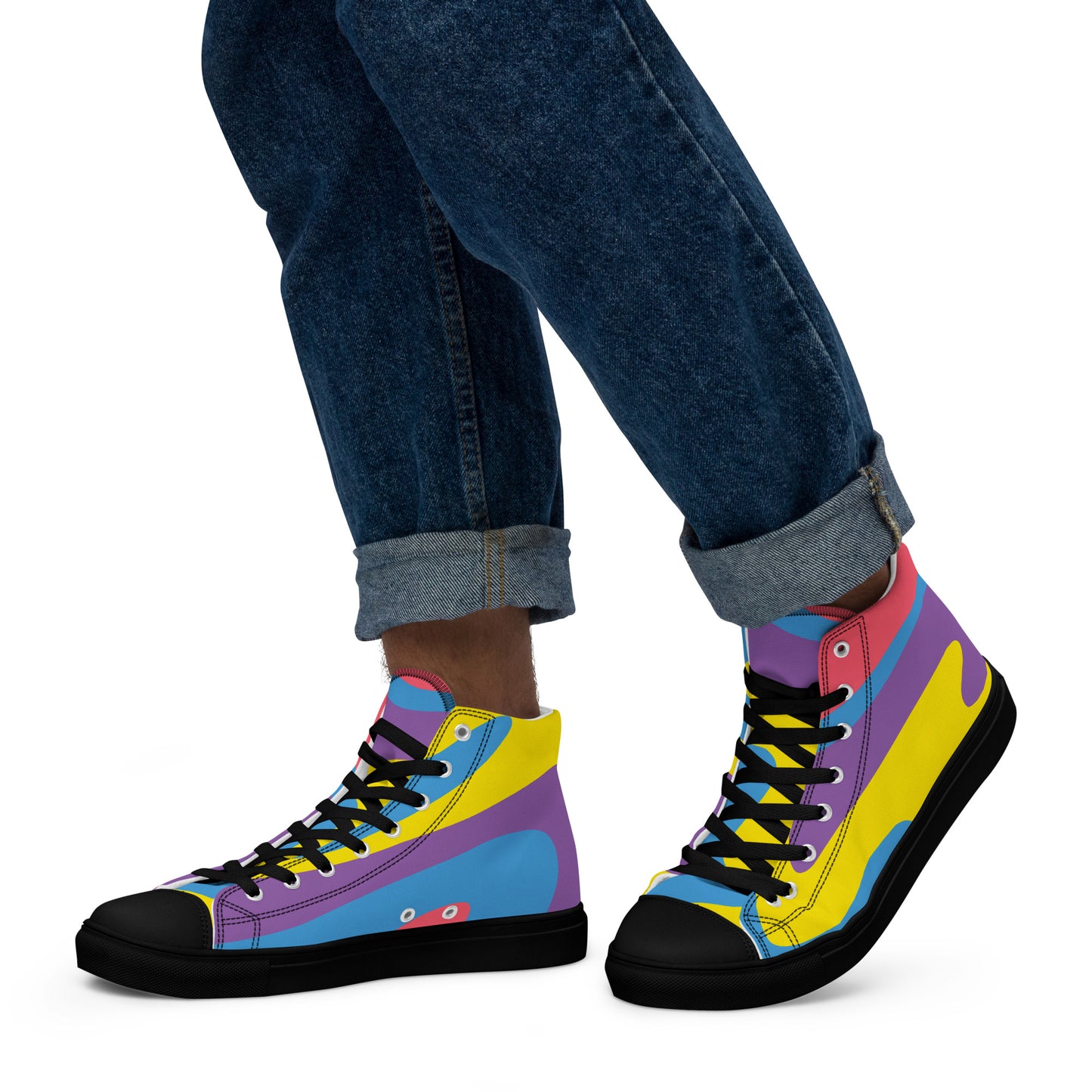 Bel-Air Nick's High Top Canvas Shoes