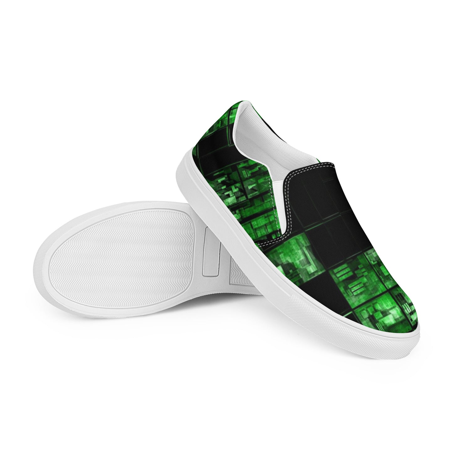 Block Life Slip On Shoes