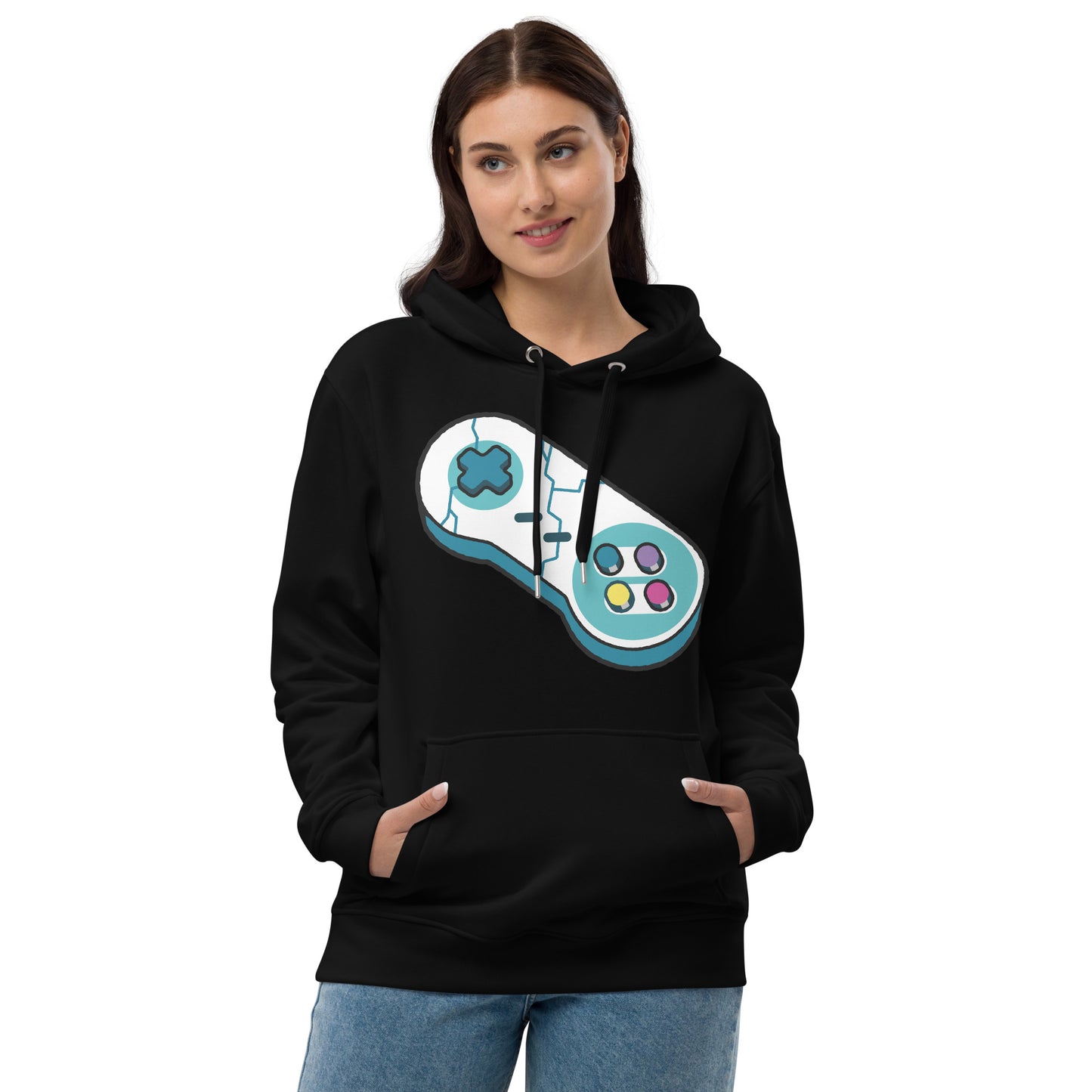 Retro Gamer Premium Eco Hoodie